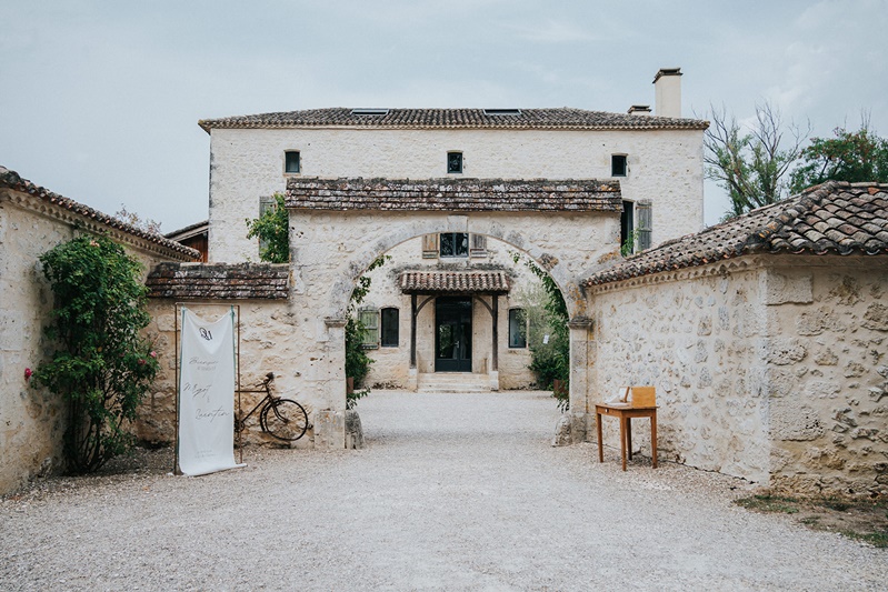 Clos des Charmes en Dordogne, lieu du mariage de Margot et Quentin